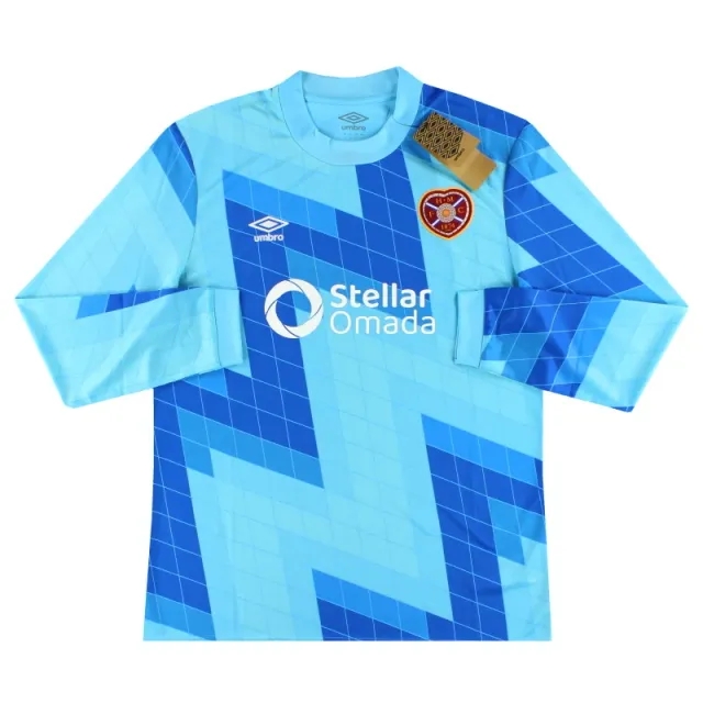 2024-25 Hearts Umbro Away Goalkeeper Shirt L/S *w/tags* XL - Hearts / w/tags 