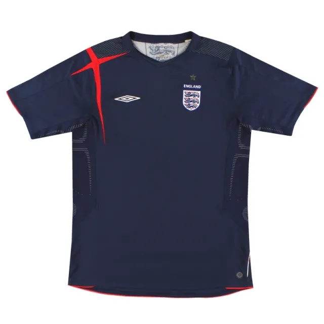 2005-06 England Umbro Goalkeeper Shirt L - England / Very Good 