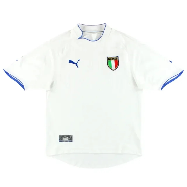 2003-04 Italy Puma Away Shirt M - Italy / Very good 