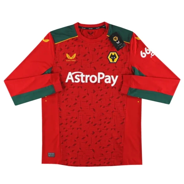 2023-24 Wolves Castore Pro Away Shirt L/S *w/tags* - Wolves / w/tags 