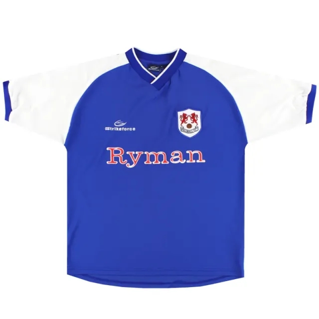 2003-04 Millwall Strikeforce Home Shirt M - Millwall / Excellent 