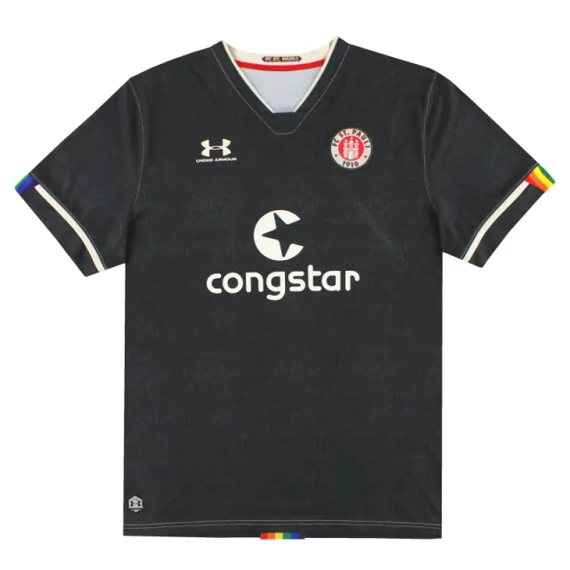 2020-21 FC St. Pauli Under Armour Third Shirt XXL - Other German Clubs / Excellent 