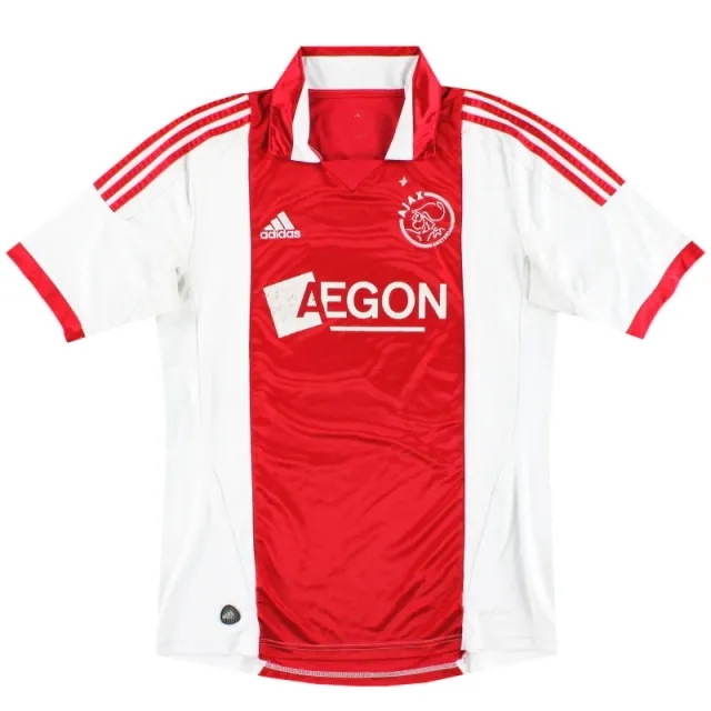 2011-12 Ajax adidas Home Shirt L - Ajax / Excellent 