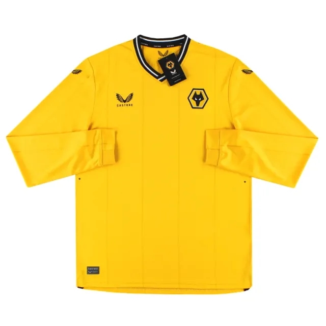 2023-24 Wolves Castore Pro Home Shirt L/S *w/tags* - Wolves / w/tags 