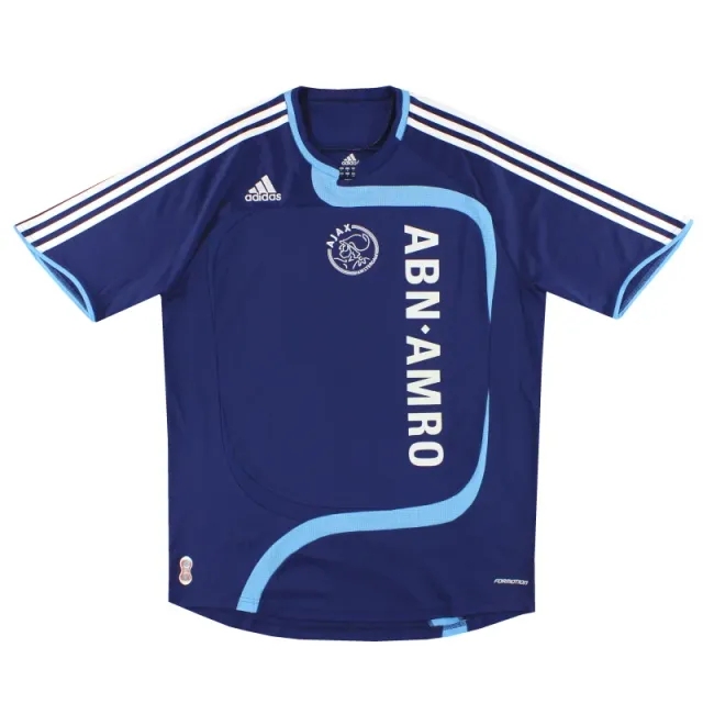 2007-08 Ajax adidas 'Formotion' Away Shirt *Mint* L - Ajax / Mint 