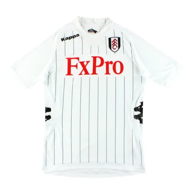 2011-12 Fulham Kappa Home Shirt M - Fulham / Excellent 
