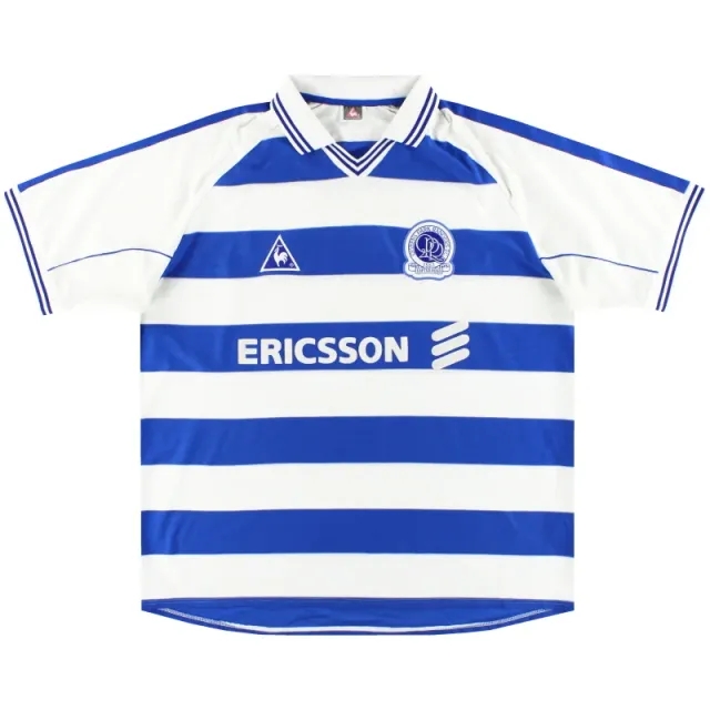 2000-01 QPR Le Coq Sportif Home Shirt L - QPR / Excellent 
