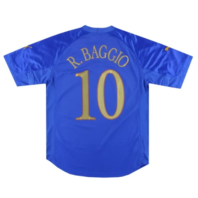 2004-06 Italy Puma Home Shirt R.Baggio #10 *w/tags* L - Italy / w/tags 