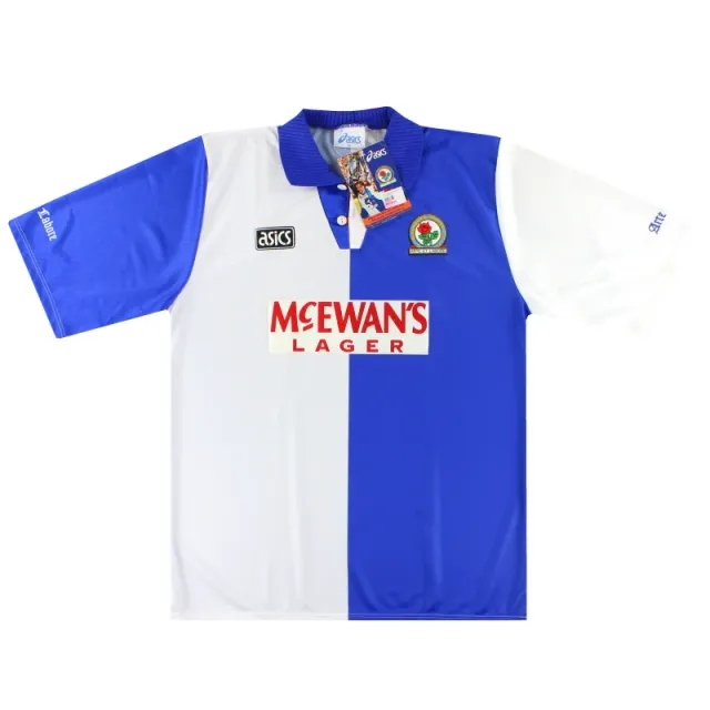 1994-95 Blackburn Asics Home Shirt *w/tags* XL - Blackburn Rovers / w/tags 