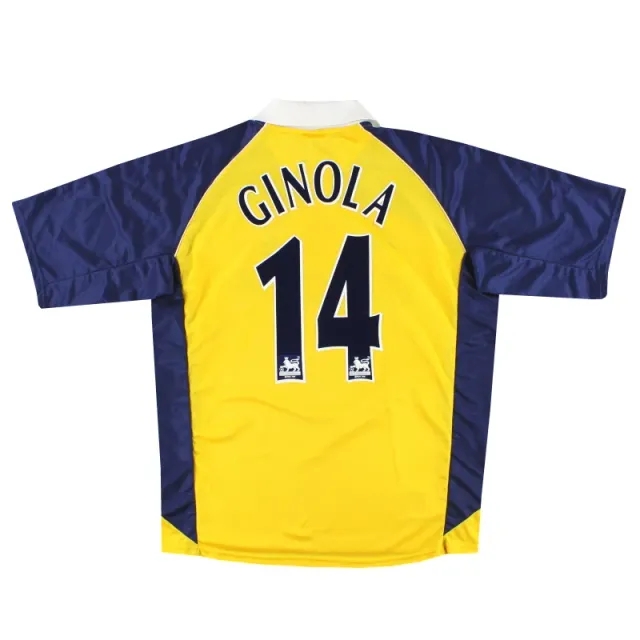 1999-01 Tottenham adidas Away Shirt Ginola #14 *w/tags* L - Tottenham Hotspur / w/tags 