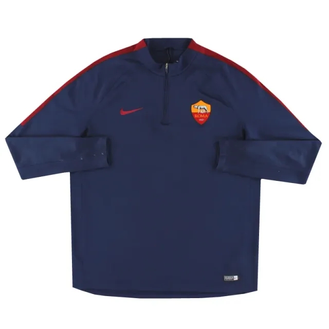 2016-17 Roma Nike 1/4 Zip Top XL - Roma / Very good 