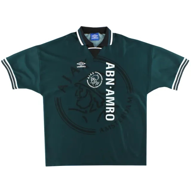 1995-96 Ajax Umbro Away Shirt XL - Ajax / Excellent 