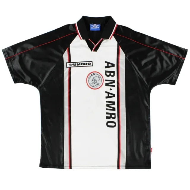 1998-99 Ajax Umbro Away Shirt *Mint* L - Ajax / Mint 