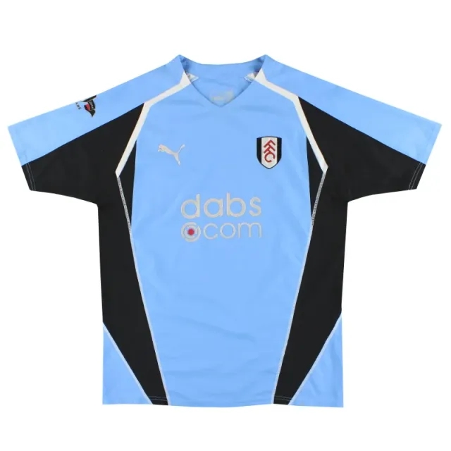 2004-05 Fulham Puma '125 Years' Away Shirt L - Fulham / Excellent 