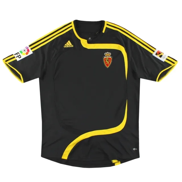 2008-09 Real Zaragoza adidas Away Shirt XL - Other Spanish Clubs / Excellent 