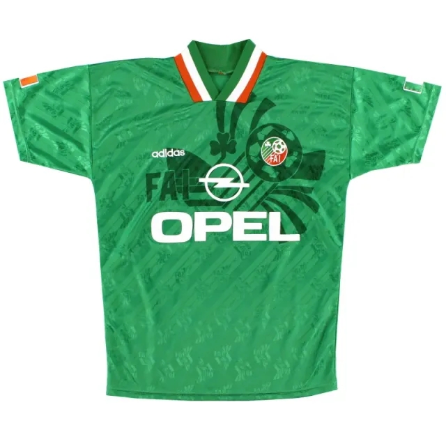 1994 Ireland adidas Home Shirt *As New* M - Ireland / As New 