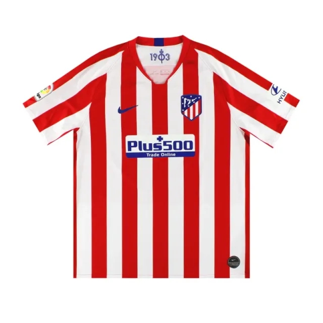 2019-20 Atletico Madrid Nike Home Shirt XXL - Atletico Madrid / Excellent 