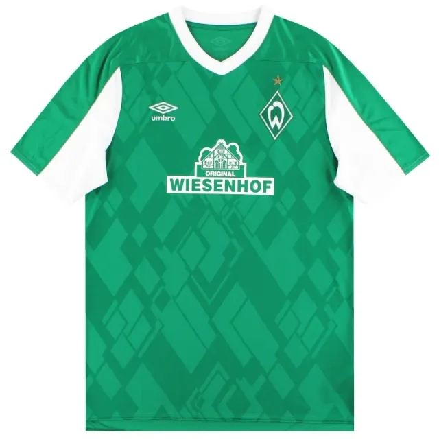 2020-21 Werder Bremen Umbro Home Shirt M - Werder Bremen / Excellent 