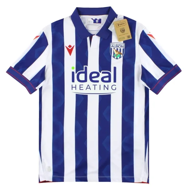 2024-25 West Brom Macron Home Shirt *BNIB* L - West Brom / BNIB 