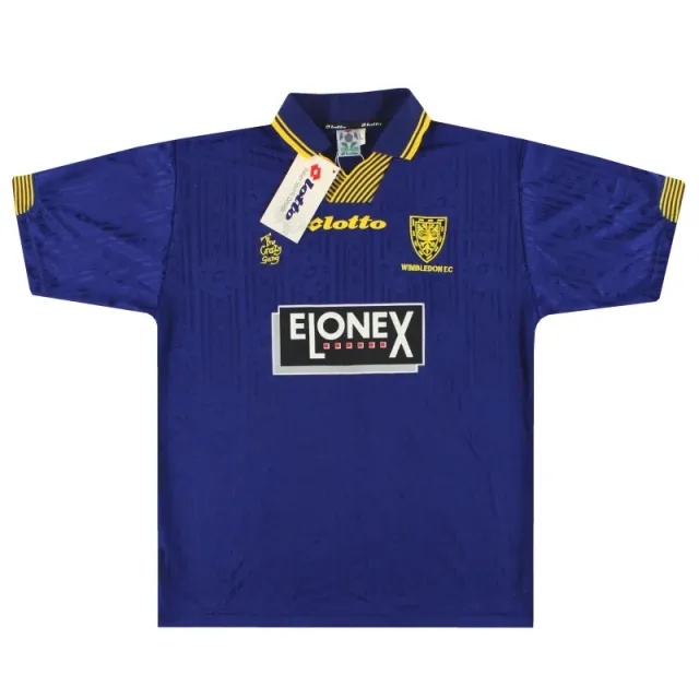 1997-99 Wimbledon Lotto Home Shirt *w/tags* M - Wimbledon / w/tags 