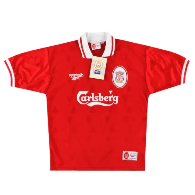 1996-98 Liverpool Reebok Home Shirt *w/tags* M - Liverpool / w/tags 
