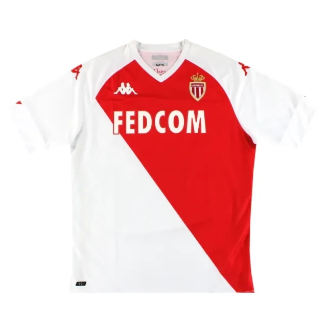 2020-21 Monaco Kappa Home Shirt XXL - Monaco / Excellent 