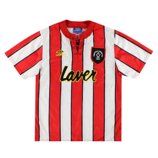 1992-94 Sheffield United Umbro Home Shirt *As New* L - Sheffield United / As New 