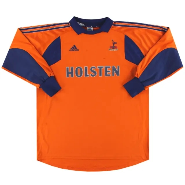 2000-01 Tottenham adidas Goalkeeper Shirt L - Tottenham Hotspur / Very good 