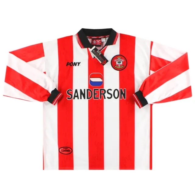 1997-99 Southampton Pony Home Shirt L/S *w/tags* XL - Southampton / w/tags 