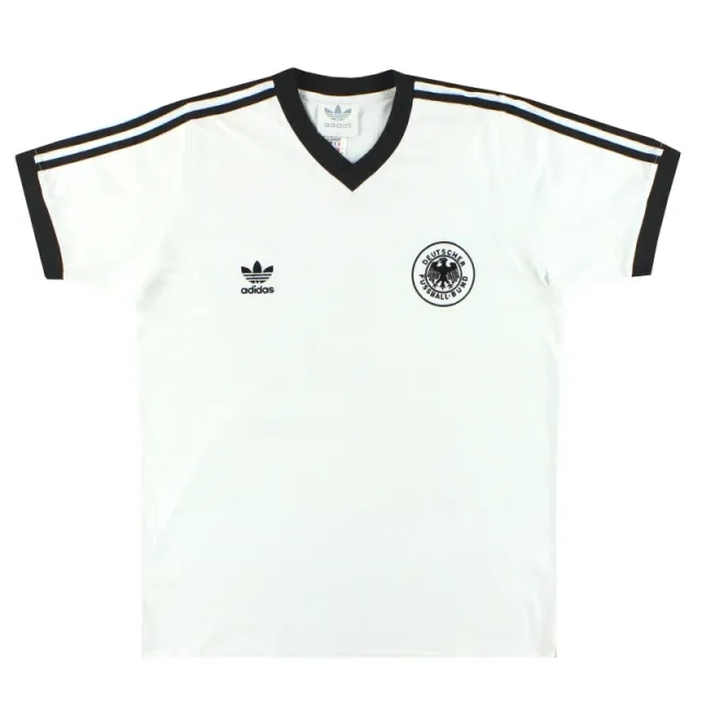 1996-98 Germany adidas Heritage Tee L - Germany / Excellent 