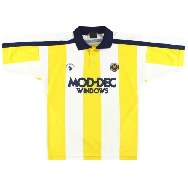 1991-93 Torquay Matchwinner Home Shirt L - Torquay United / Excellent 