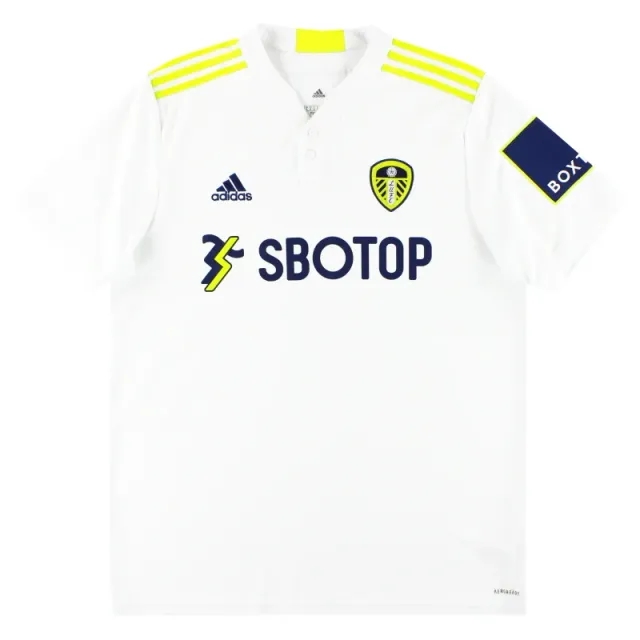 2021-22 Leeds adidas Home Shirt L - Leeds / Excellent 