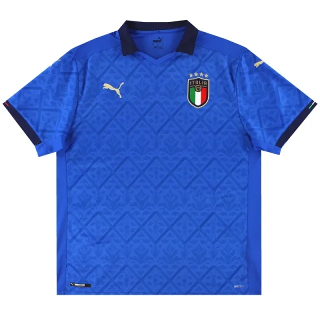 2020-21 Italy Puma Home Shirt M - Italy / Excellent 