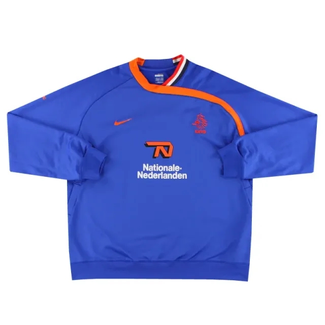 2008-10 Holland Nike Player Issue Training Sweatshirt XL - Holland / Excellent 
