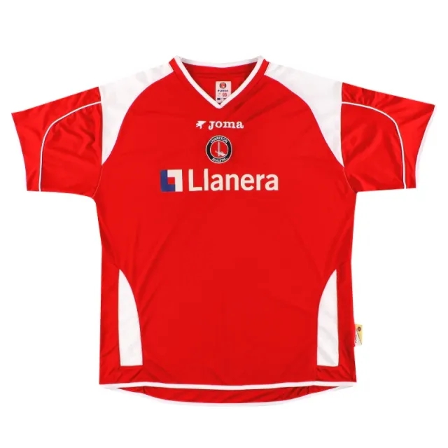 2006-08 Charlton Joma Home Shirt L - Charlton Athletic / Excellent 
