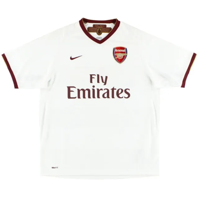 2007-08 Arsenal Nike Away Shirt L - Arsenal / Good 