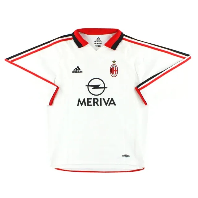 2003-04 AC Milan adidas Away Shirt L/S XL - AC Milan / Excellent 