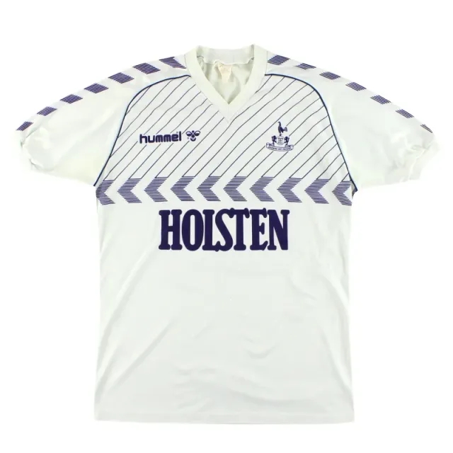 1985-87 Tottenham Hummel Home Shirt M - Tottenham Hotspur / Excellent 