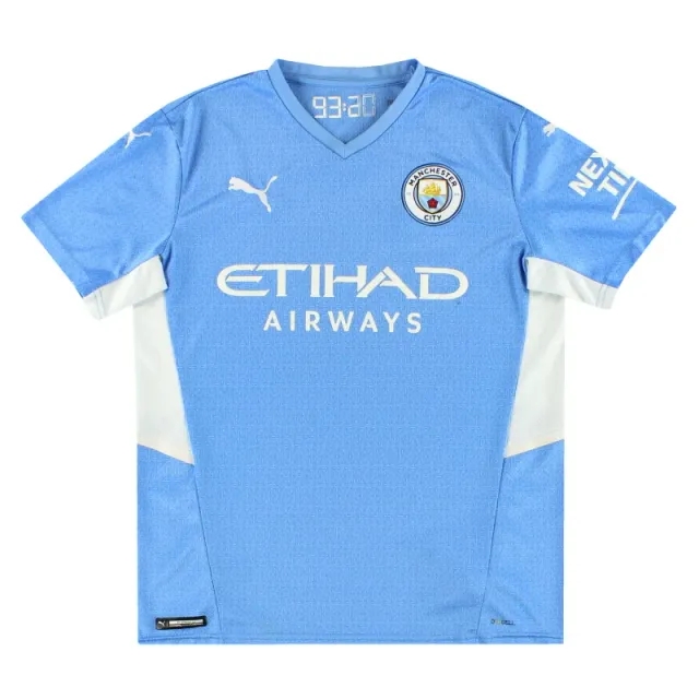 2021-22 Manchester City Puma Home Shirt XL.Boys - Manchester City / Excellent 