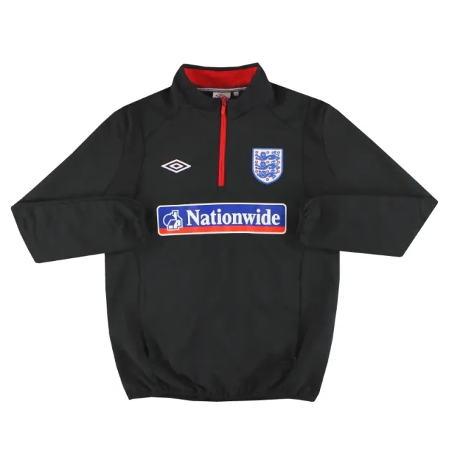 2010-11 England Umbro 1/4 Zip Training Top M - England / Excellent 