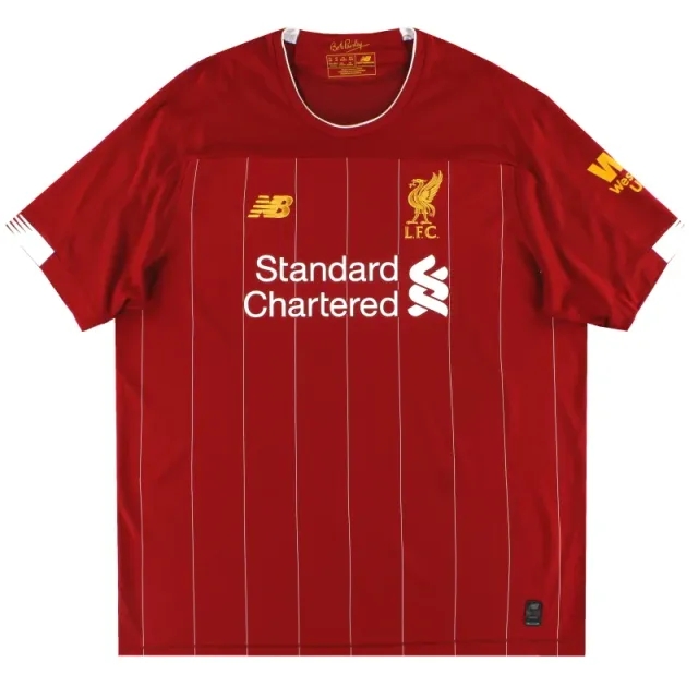 2019-20 Liverpool New Balance Home Shirt M - Liverpool / Excellent 