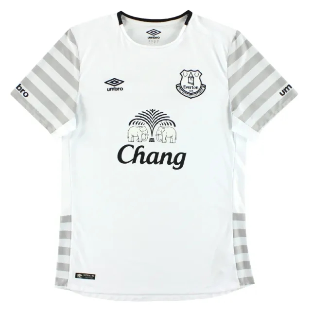 2015-16 Everton Umbro Away Shirt L - Everton / Excellent 