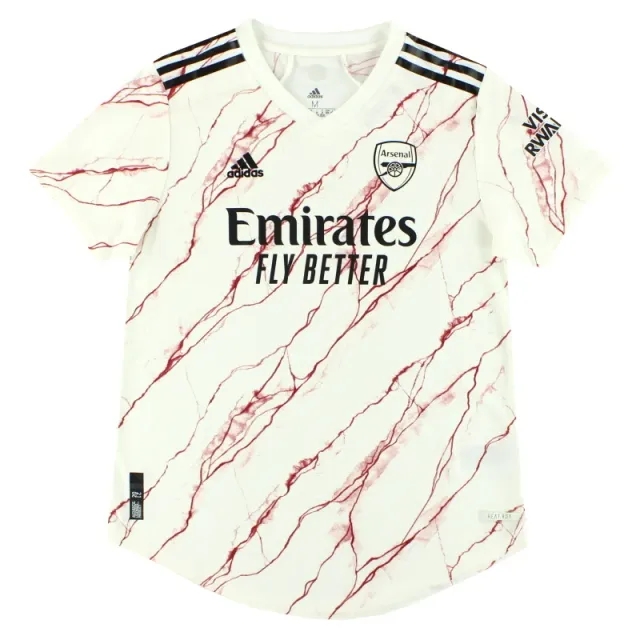 2020-21 Arsenal adidas Authentic Women's Away Shirt M - Arsenal / Excellnet 