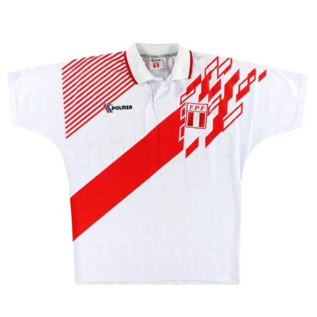 1993-96 Peru Home Shirt M - South American / Excellent 