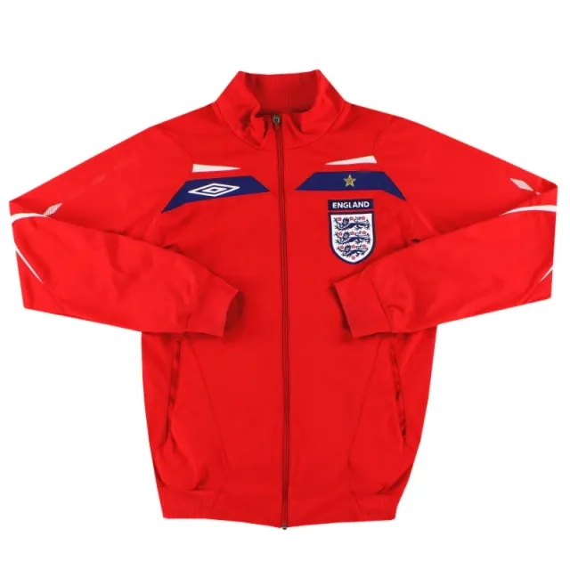 2008-10 England Umbro Track Jacket M - England / Excellent 