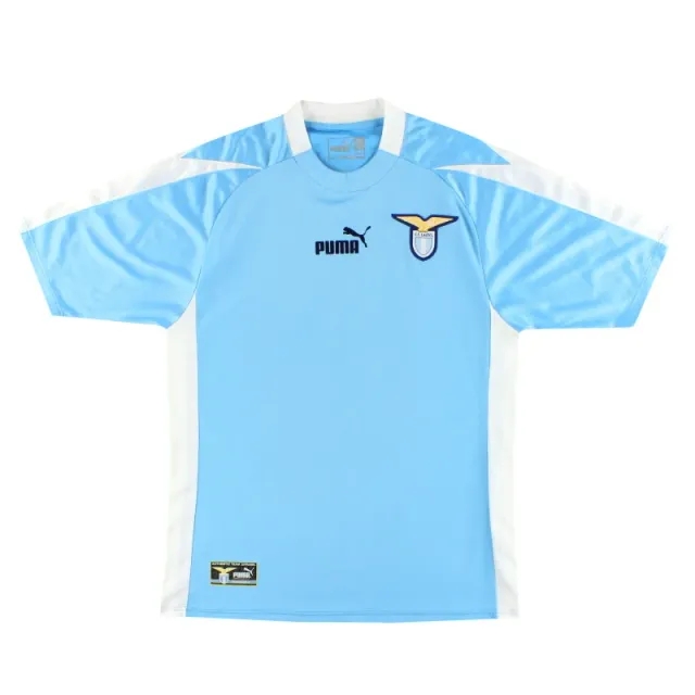 2003-04 Lazio Puma Home Shirt L - Lazio / Excellent 