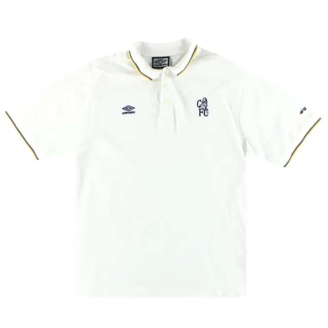 1999-01 Chelsea Umbro Polo Shirt XL - Chelsea / Very good 