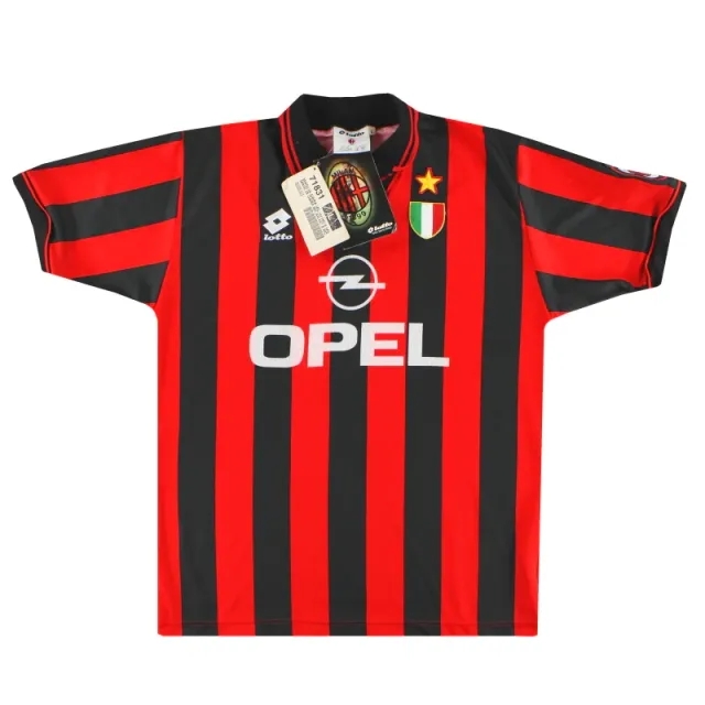 1996-97 AC Milan Lotto Home Shirt *w/tags* L - AC Milan / w/tags 