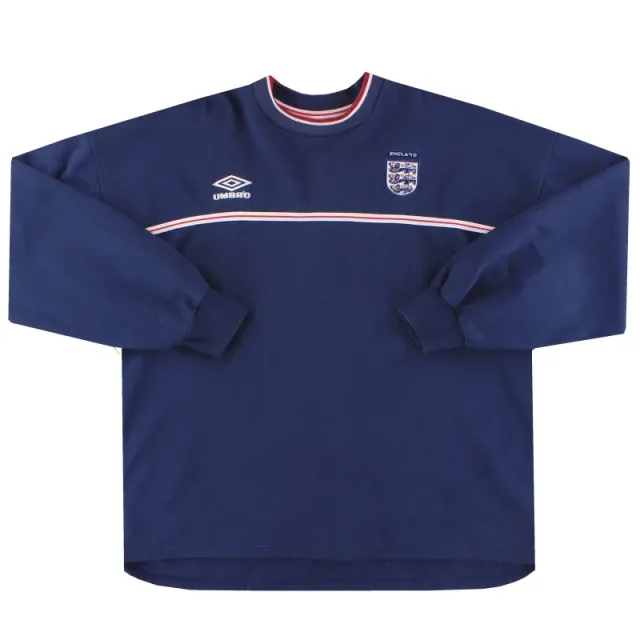 1999-01 England Umbro Sweatshirt XL - England / Excellent 