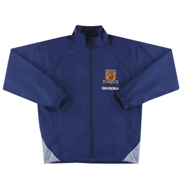 2005-06 Hull City Diadora Track Jacket S - Hull City / Excellent 